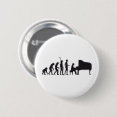 Badge Rond 5 Cm evolution piano (Devant & derrière)