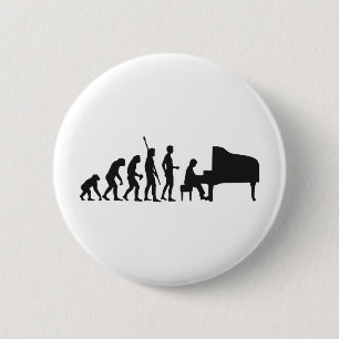 Badge Rond 5 Cm evolution piano