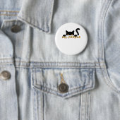 Badge Rond 5 Cm Ew, Personnes - Peekaboo (En situation)