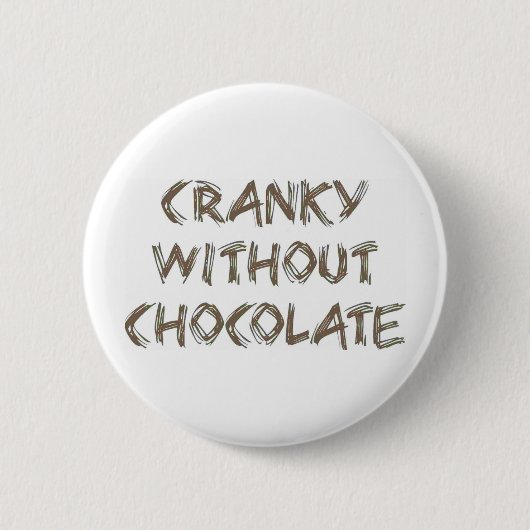 Badge Rond 5 Cm Excentrique sans chocolat (Devant)