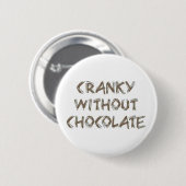 Badge Rond 5 Cm Excentrique sans chocolat (Devant & derrière)