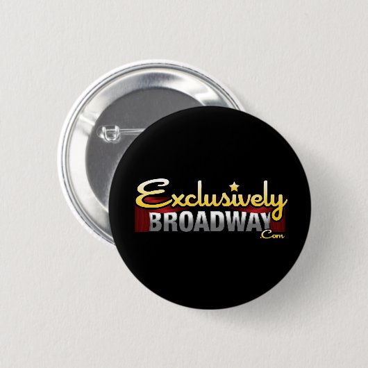 Badge Rond 5 Cm ExclusivelyBroadway.com (Devant & derrière)