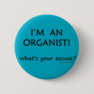Badge Rond 5 Cm Excusez l'organisme