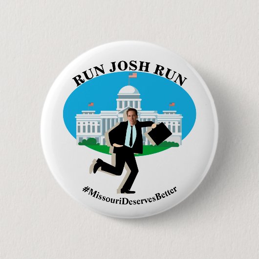 Badge Rond 5 Cm EXÉCUTER JOSH EXÉCUTER #MissouriDeservesBetter (Devant)
