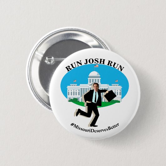 Badge Rond 5 Cm EXÉCUTER JOSH EXÉCUTER #MissouriDeservesBetter (Devant & derrière)