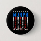 Badge Rond 5 Cm Exercice Murph Challenge Mémorial Murph (Devant)