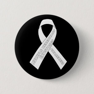 Badge Rond 5 Cm Exosquelette de Ribbon