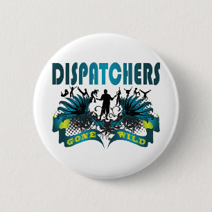 Badge Rond 5 Cm Expéditeurs fous