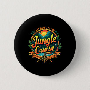 Badge Rond 5 Cm Expéditions fauniques Vbs 2025 Croisière jungle vi