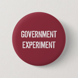 Badge Rond 5 Cm Expérience gouvernementale