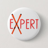 Badge Rond 5 Cm Expert (Devant)