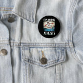 Badge Rond 5 Cm Expliquez-moi ce Jésus athées Gants de boxe (En situation)