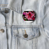 Badge Rond 5 Cm Explosion Florale (En situation)