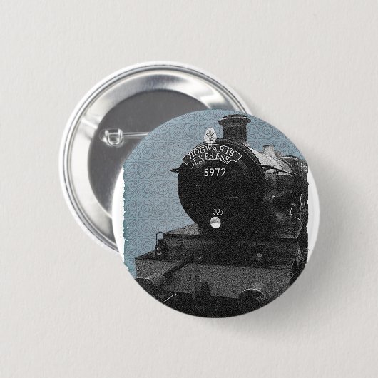 Badge Rond 5 Cm Express Hogwarts (Devant & derrière)