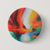 Badge Rond 5 Cm Expressionnisme Abstrait moderne peinture acryliqu (Devant)