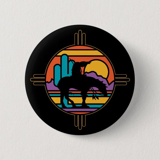 Badge Rond 5 Cm Extrémité de la traînée (Devant)