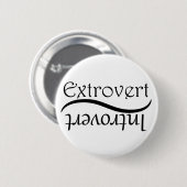 Badge Rond 5 Cm Extroverti-Introverti (Devant & derrière)