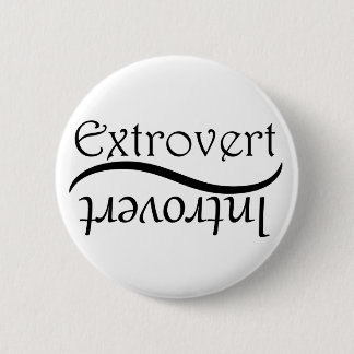 Badge Rond 5 Cm Extroverti-Introverti