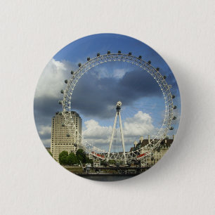 Badge Rond 5 Cm Eye de Londres