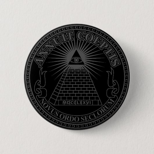 Badge Rond 5 Cm Eye of Providence 2 (Devant)