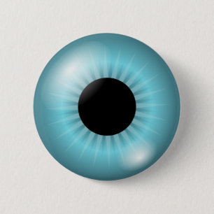 Badge Rond 5 Cm Eyeball Pin