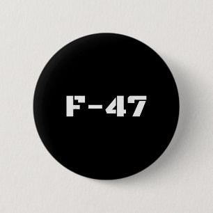 Badge Rond 5 Cm F47 Avion de chasse F-47 Avion Jet