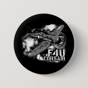 BADGE ROND 5 CM F4U CORSAIR