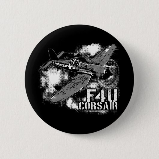 BADGE ROND 5 CM F4U CORSAIR (Devant)