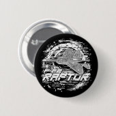 BADGE ROND 5 CM F-22 RAPTEUR (Devant & derrière)