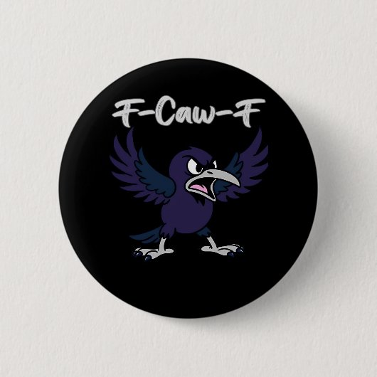 Badge Rond 5 Cm F-Caw-F Aesthetic Graphic (Devant)