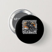 Badge Rond 5 Cm F-Caw-F Cool Retro (Devant & derrière)