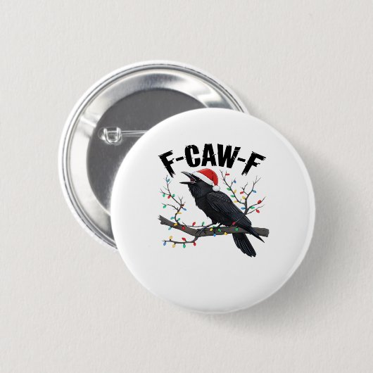 Badge Rond 5 Cm F Caw F Essential Creative Casual Style (Devant & derrière)