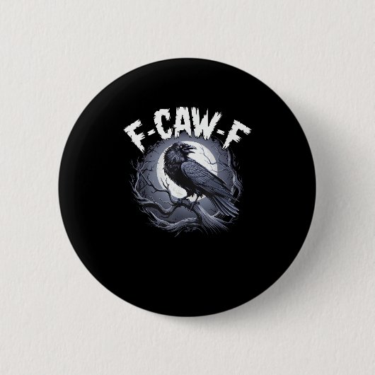 Badge Rond 5 Cm F-Caw-F Minimal Propre (Devant)