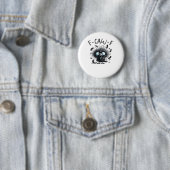 Badge Rond 5 Cm F Caw F Style Rétro Classique (En situation)