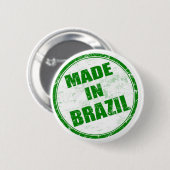 BADGE ROND 5 CM FABRIQUÉ AU BRÉSIL (Devant & derrière)