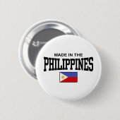 Badge Rond 5 Cm Fabriqué Aux Philippines (Devant & derrière)