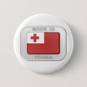 Badge Rond 5 Cm Fabriqué aux Tonga