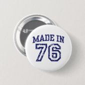 Badge Rond 5 Cm Fabriqué En 76 (Devant & derrière)