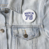 Badge Rond 5 Cm Fabriqué En 76 (En situation)