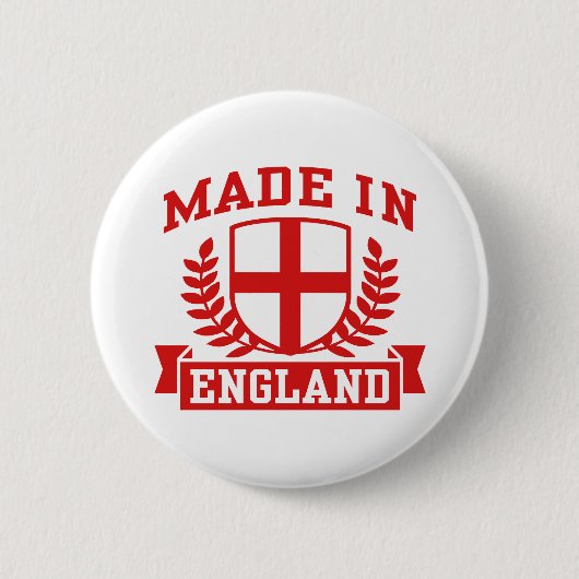 Badge Rond 5 Cm Fabriqué En Angleterre (Devant)