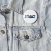 Badge Rond 5 Cm Fabriqué en portable (En situation)