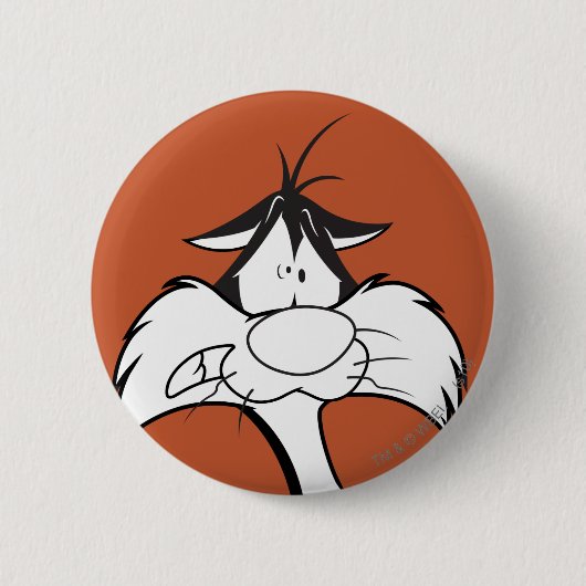 Badge Rond 5 Cm Face SYLVESTER™ (Devant)