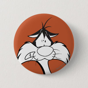Badge Rond 5 Cm Face SYLVESTER™