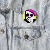 Badge Rond 5 Cm Fâché (En situation)
