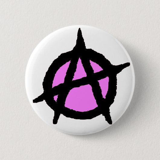 Badge Rond 5 Cm Fâché (Devant)