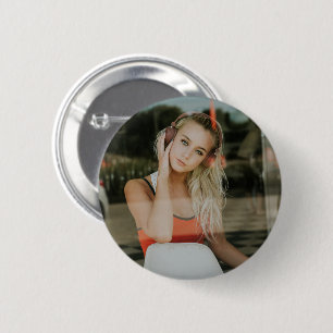 Badge Rond 5 Cm FACILE ! Bouton - Personnalisé - Ajouter votre ima