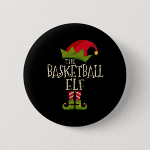Badge Rond 5 Cm Facile Le Basketball Elf Costume Famille Groupe Ca