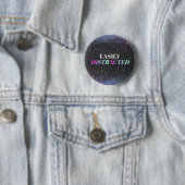 Badge Rond 5 Cm Facilement distrait (En situation)