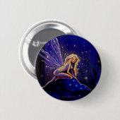 Badge Rond 5 Cm Faery magique de clair de lune (Devant & derrière)