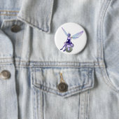 Badge Rond 5 Cm Faery - NIP (En situation)